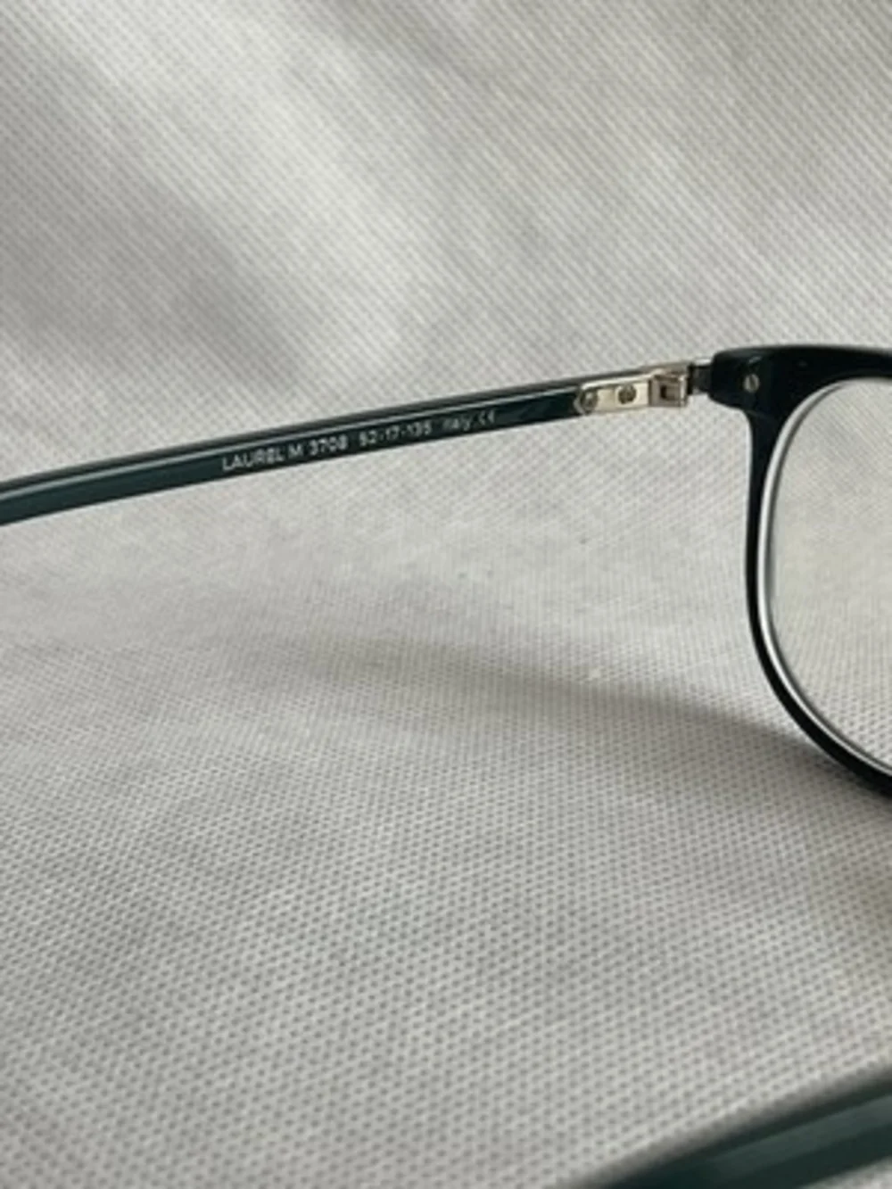 Laurel Italy M3708 Dark Green Eyeglasses Frame Barely Worn Excellent Condition